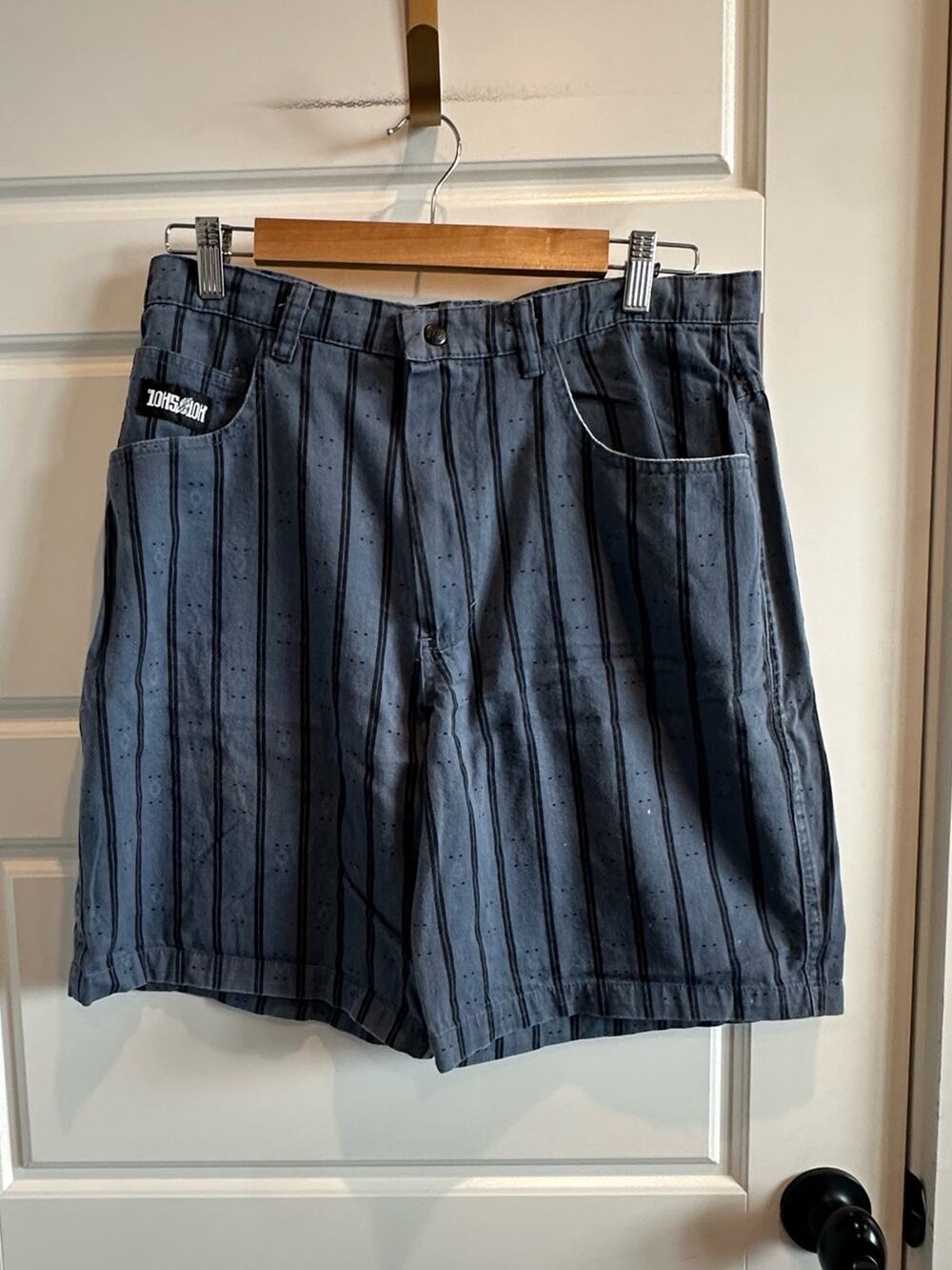 Hot Shot Vintage Men’s Retro Stripe Shorts